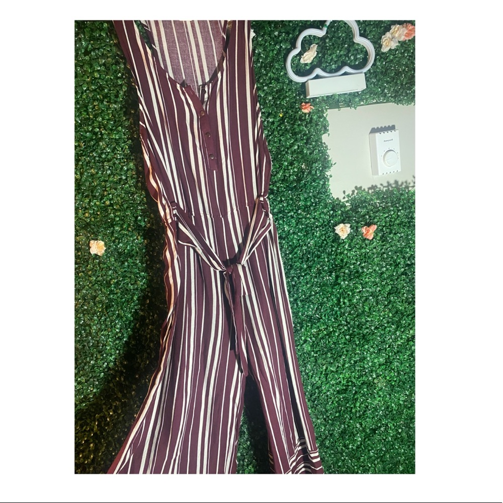 Striped Pants Romper